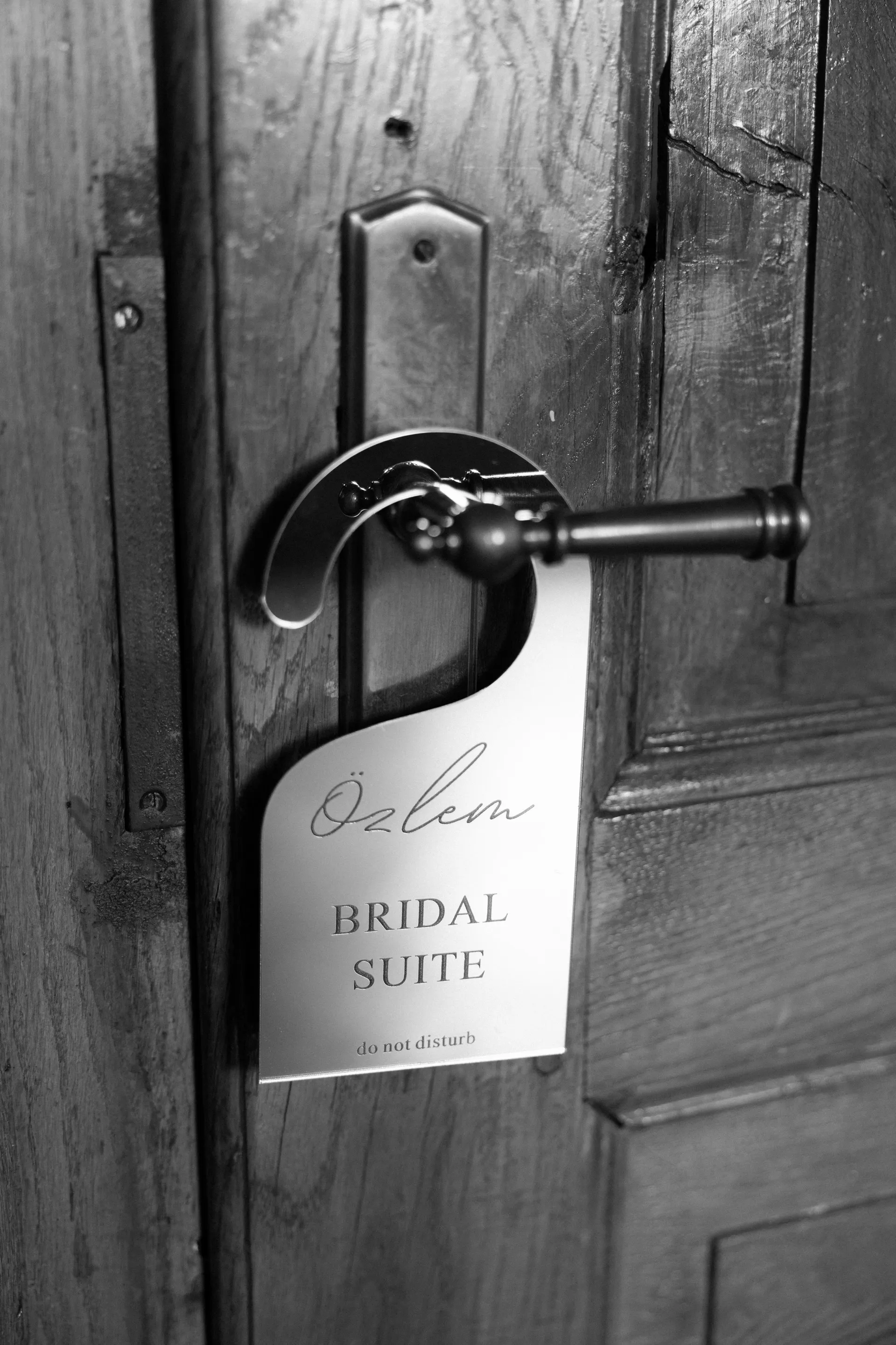 Liebevoll gestaltetes Hochzeitsdetail