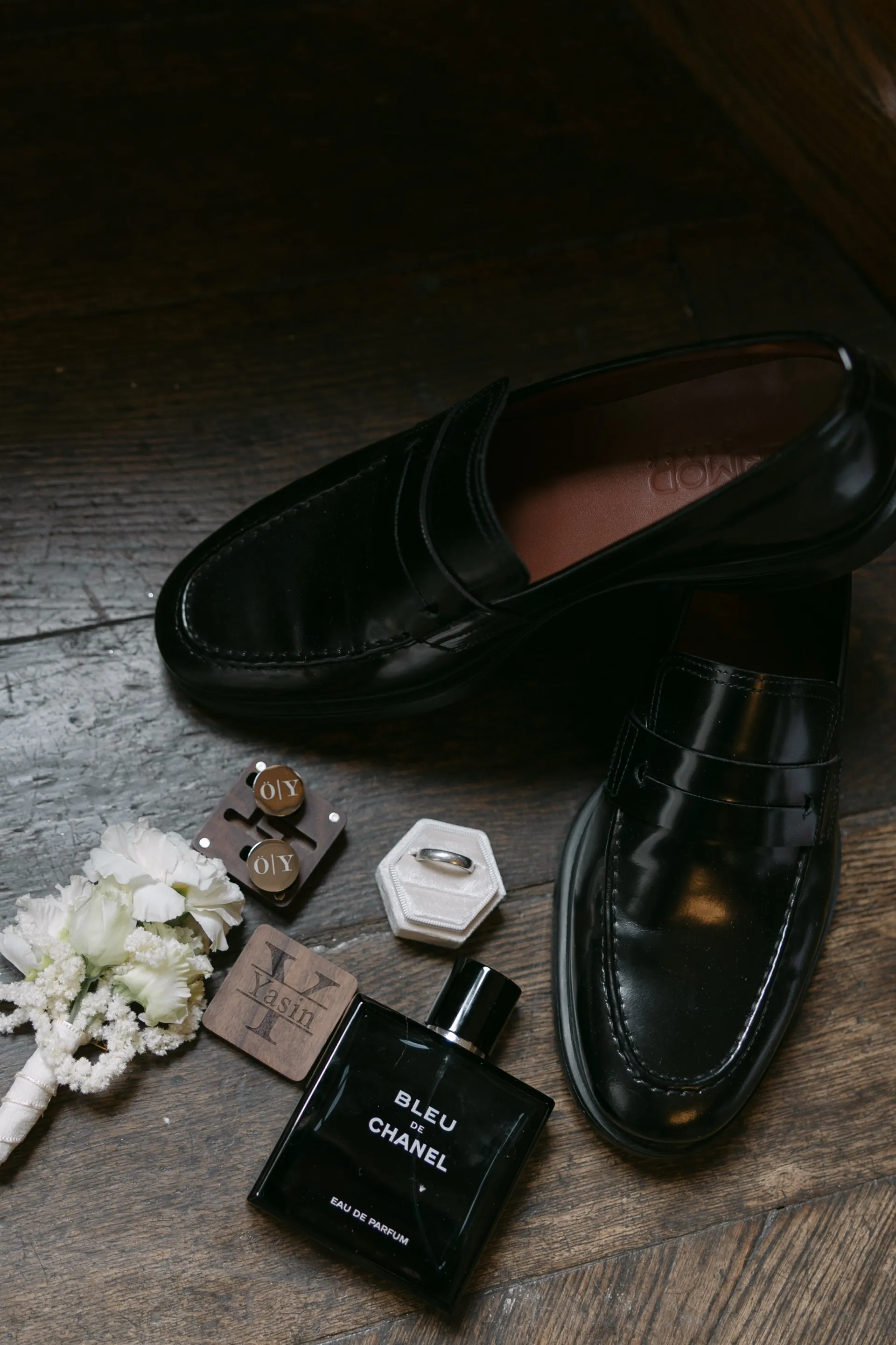 Vorbereitungen der Braut am Hochzeitsmorgen