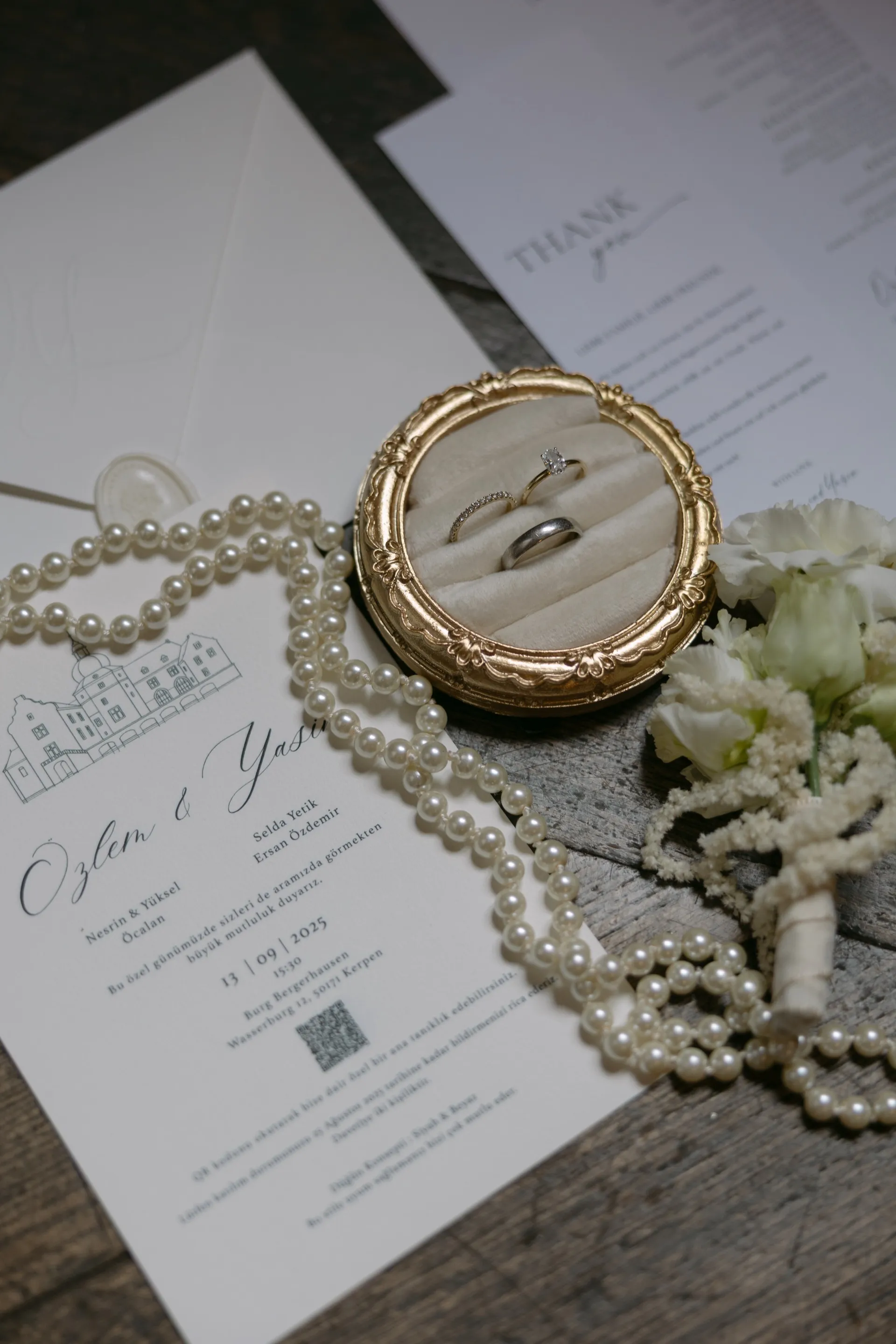 OLEA Hochzeit — Brautpaar bei der Trauung